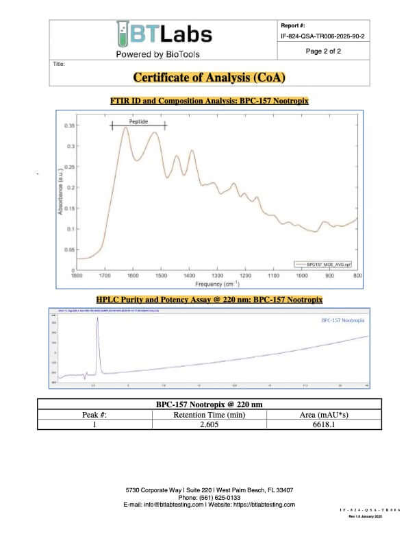 BPC157 10 mg | COA-verified peptide | Nootropix BPC157 10 mg | COA-verified peptide | Nootropix