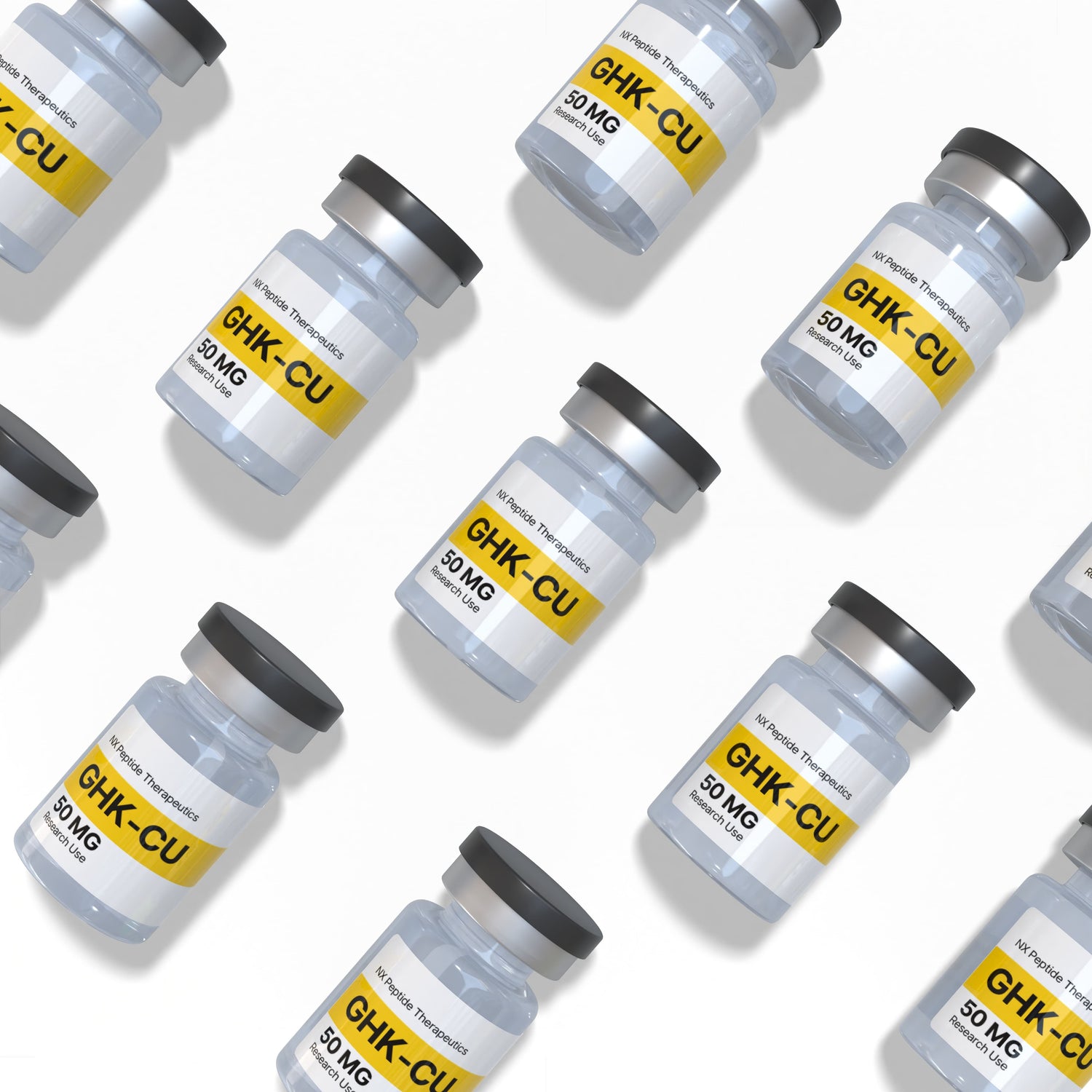 GHK-Cu — 10 Vials Set (50 mg each)