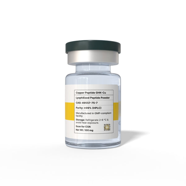 GHK-Cu (10 mg, 50 mg, 100 mg) | COA-verified peptide