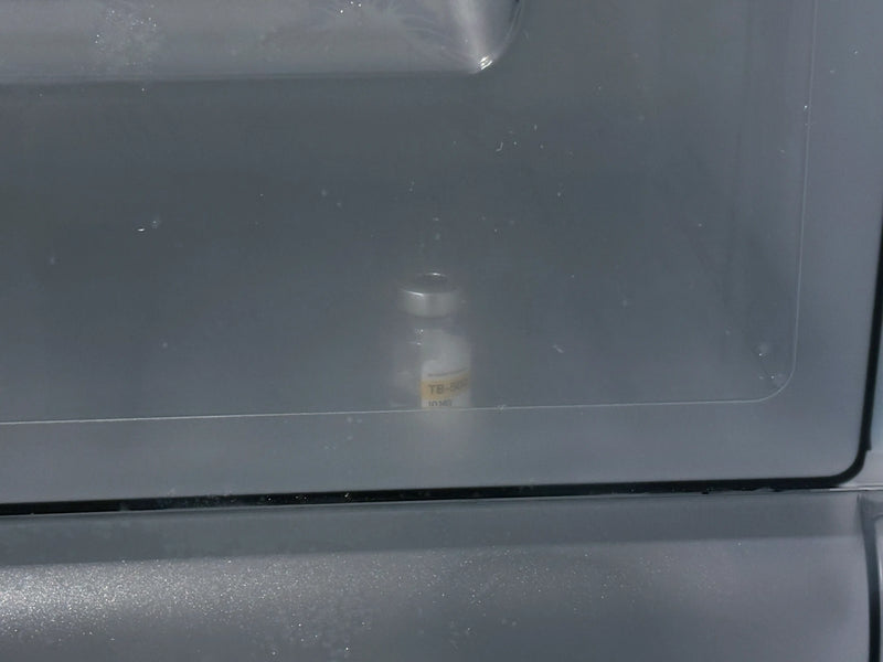 Reconstituted peptides stored in refrigerator