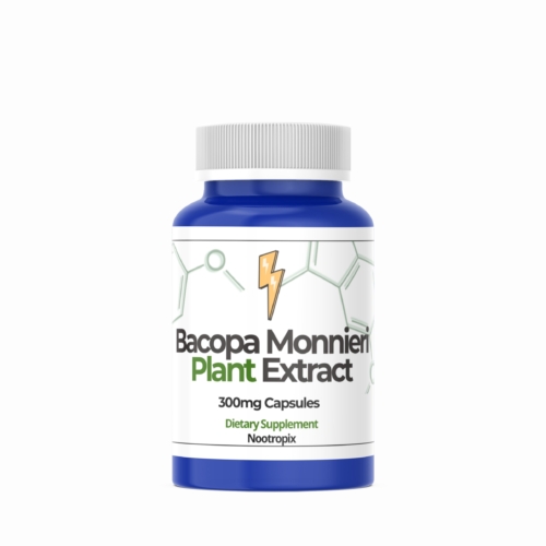 buy bacopa monnieri extract 300 mg capsules nootropic supplement from nootropix dubai uae product image