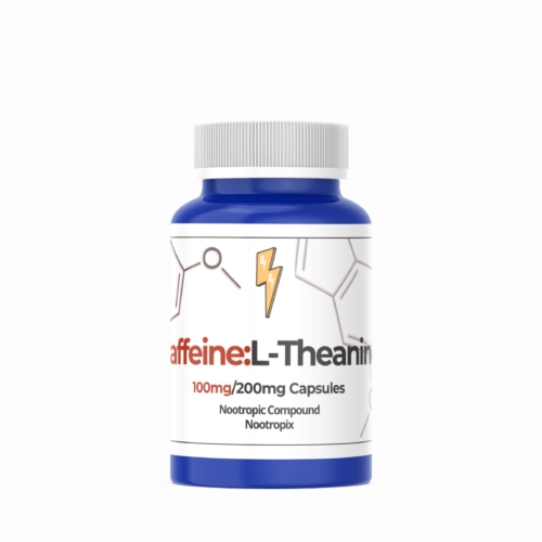 buy caffeine l-theanine stack capsules nootropic supplement from nootropix dubai uae product image