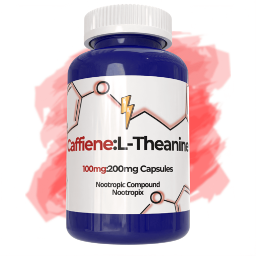 buy caffiene l-theanine 100 200mg capsules online nootropix shop