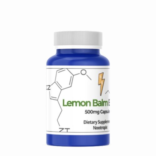 Buy Lemon Balm Extract 500 Mg Capsules Nootropics Dubai Uae Nootropix 3