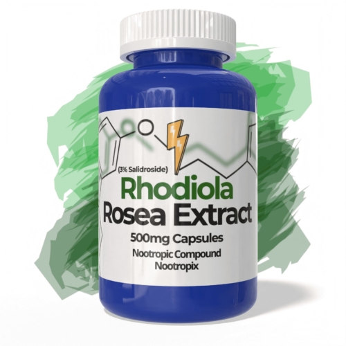 buy rhodiola rosea extract 500 mg capsules nootropic supplement from nootropix dubai uae product image