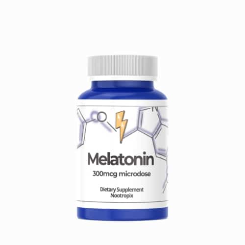 buy melatonin microdose 300mcg capsules nootropic supplement from nootropix dubai uae product image