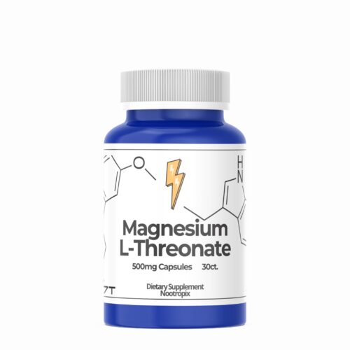 Buy Magnesium L-Threonate 500Mg Capsules 30Ct Nootropics In Dubai Product Image For Nootropix Shop