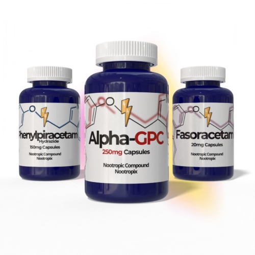 Phenylpiracetam-Alpha-Gpc-Fasoracetam-Cognitive-Elite-Nootropic-Stack-Product-Image-For-Nootropix-Shop-Dubai-Uae